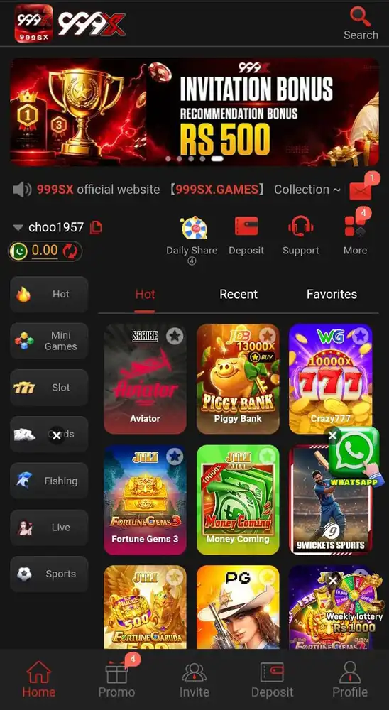 999SX Game Download APK