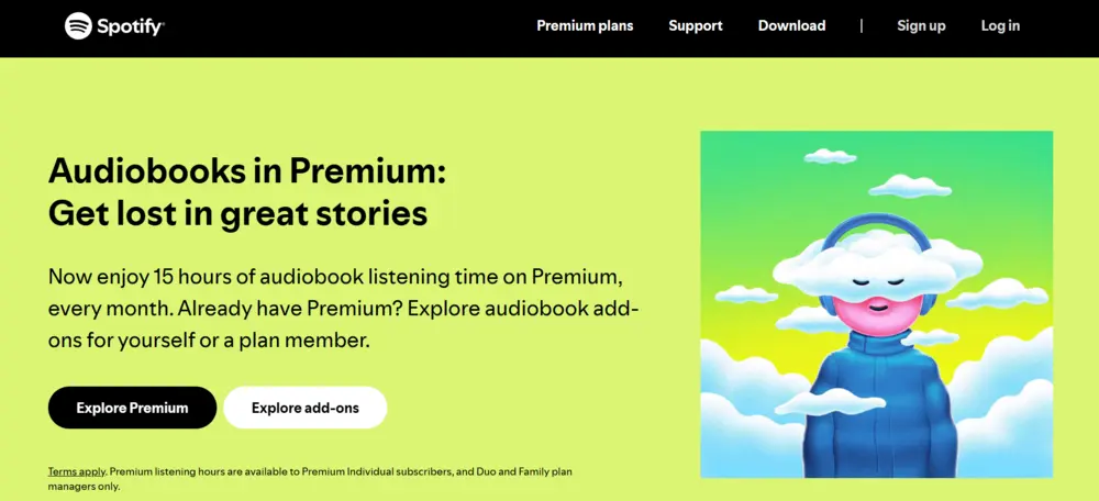 Best Audiobook Apps – Spotify Audiobooks app for listening to books, music, and podcasts.