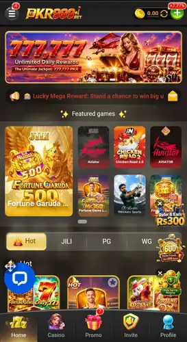 PKR999 Game App Home Games Collection
